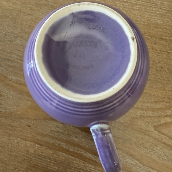 Rare Fiesta Lilac Tea Cup & Saucer - Picture 9 of 12